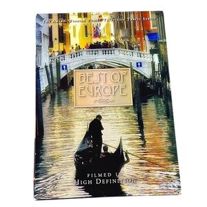 Best of Europe 6 disk DVD set award winning pubic television travel series
